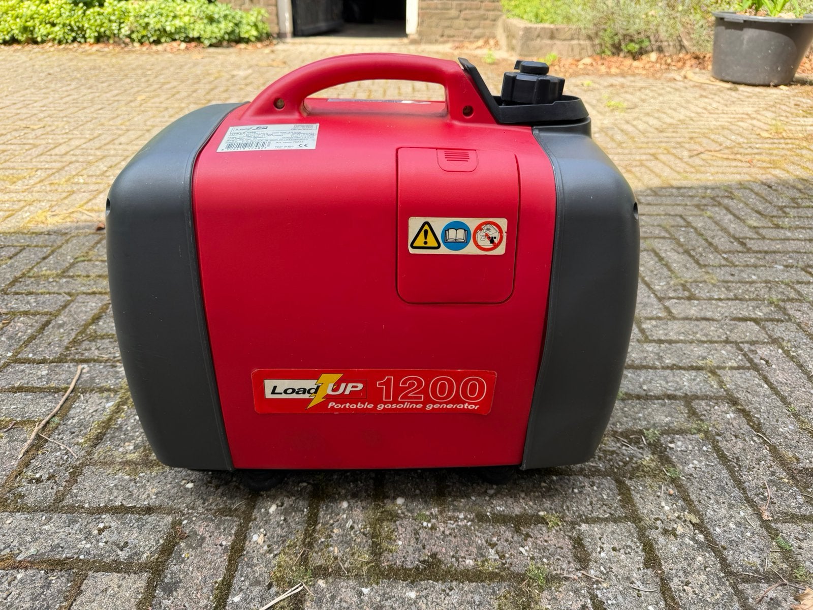 Load-up generator LB-1200 bezine., Ophalen, Zo goed als nieuw, Minder dan 5 kVA, Benzine