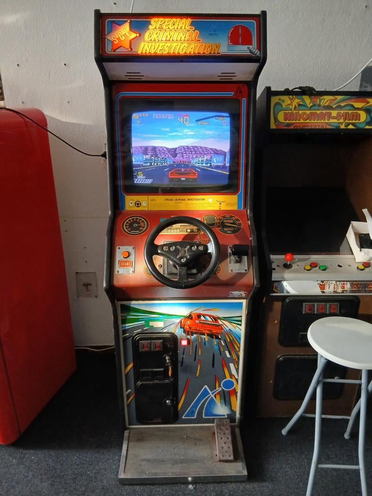 Taito Special Criminal Investigation Arcadekast '80, Verzamelen, Automaten | Overige, Ophalen, Gebruikt