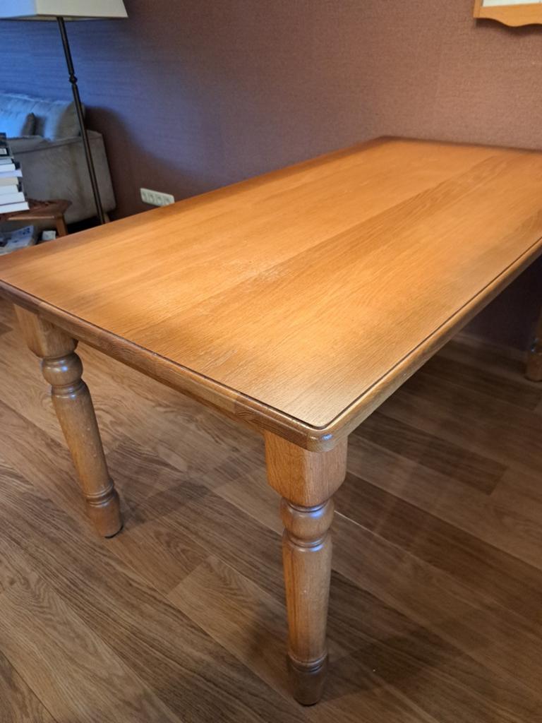 Eetkamertafel, Huis en Inrichting, Tafels | Eettafels, Ophalen of Verzenden, Rechthoekig, 150 tot 200 cm, 50 tot 100 cm