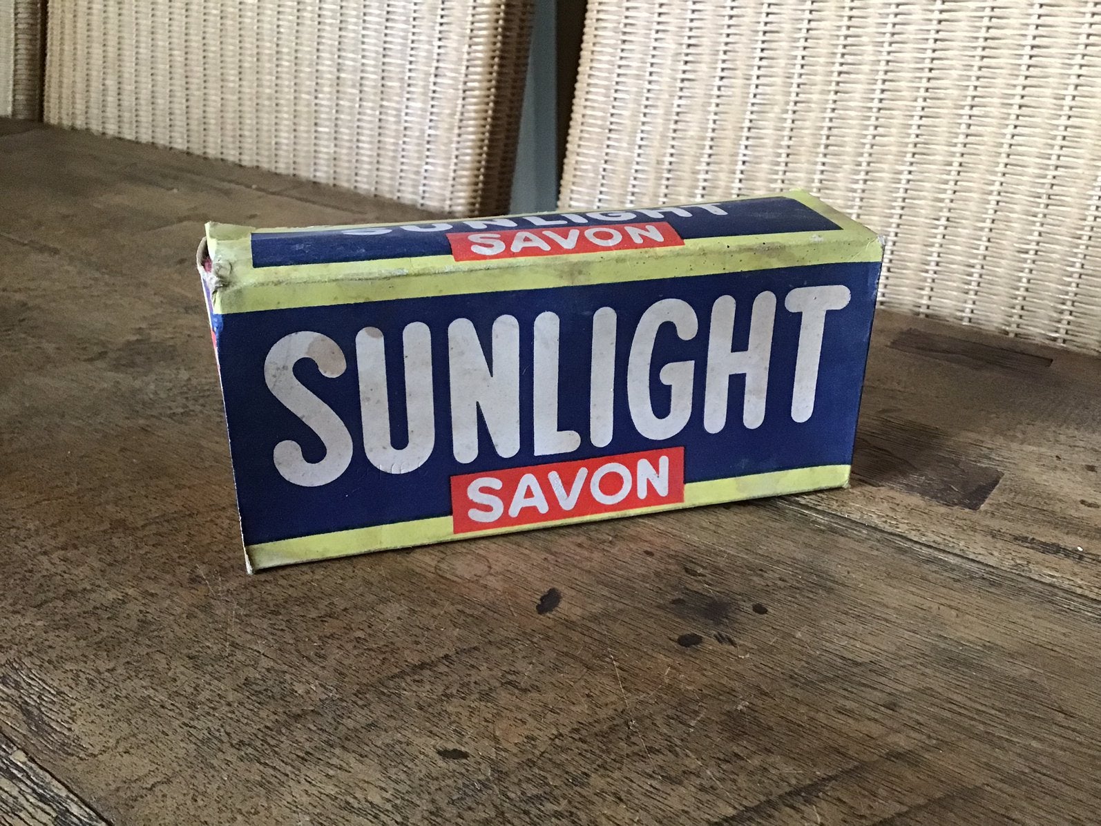 Vintage pakket authentieke sunlightzeep, Ophalen of Verzenden, Zo goed als nieuw