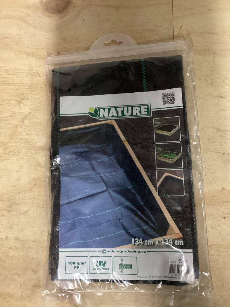 Nature worteldoek 134 x 134 cm NIEUW, Verzenden, Overige soorten, Halfschaduw