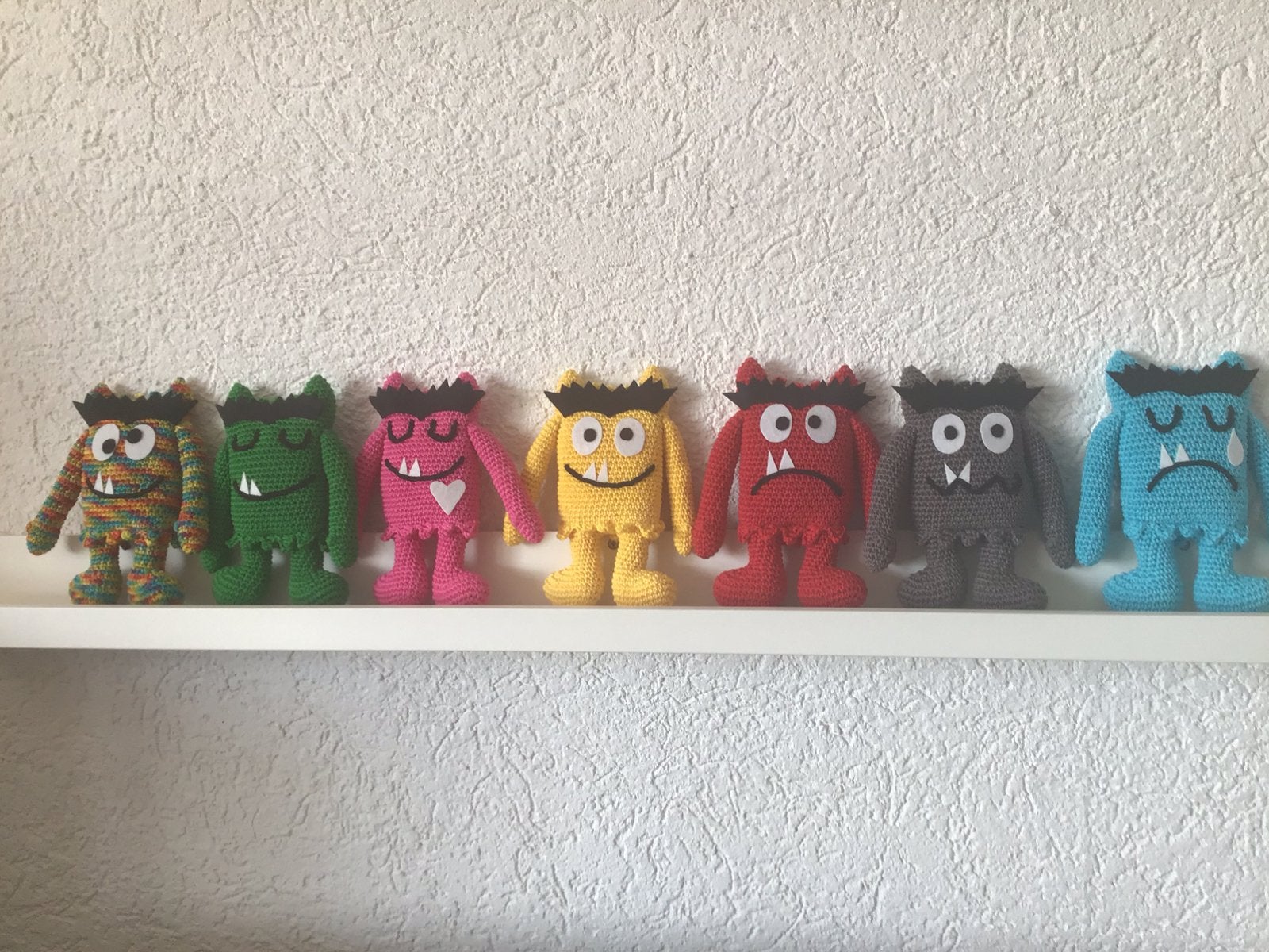 Set kleurenmonsters, Ophalen of Verzenden, Nieuw