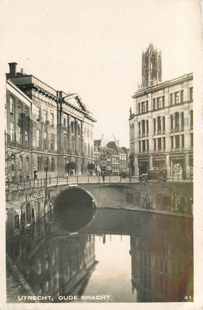 379-089-007 Utrecht Oude Gracht, Ophalen of Verzenden, Voor 1920, Utrecht