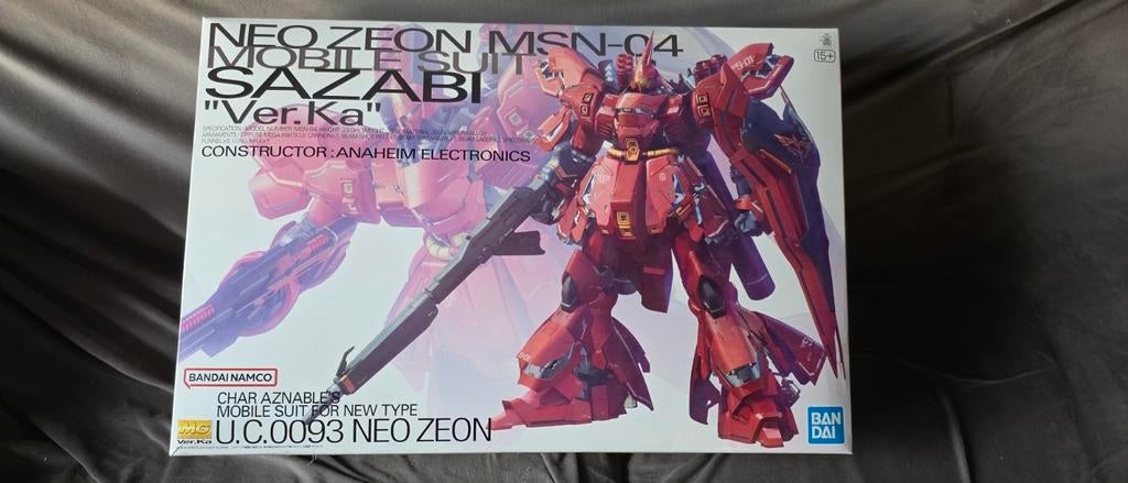 MG Sazabi Ver Ka Gundam Modelbouwkit - Nieuw in Doos, Ophalen, Nieuw