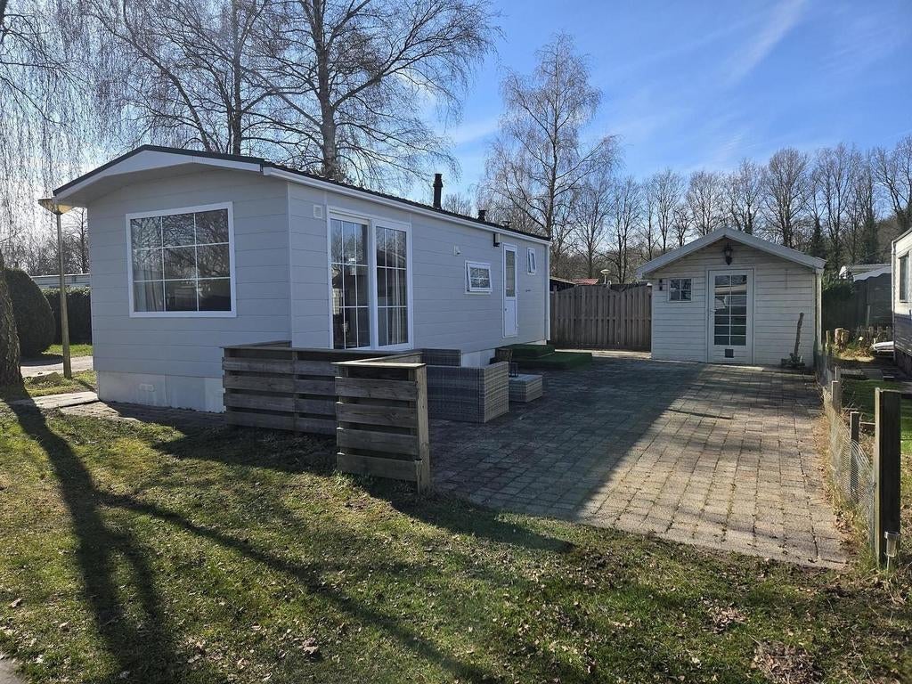 chalet 427 te koop ONDERHOUDSVRIJ voorzien van CV/INTERNET, 2 slaapkamers, Chalet, 35 m², Drenthe