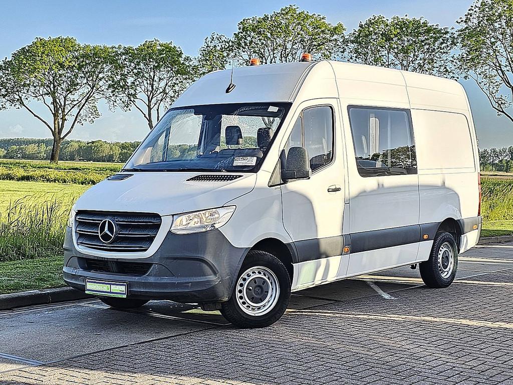MERCEDES-BENZ SPRINTER 314 l2h2 dubbele cabine!, Gebruikt, Euro 6, 143 pk, Wit