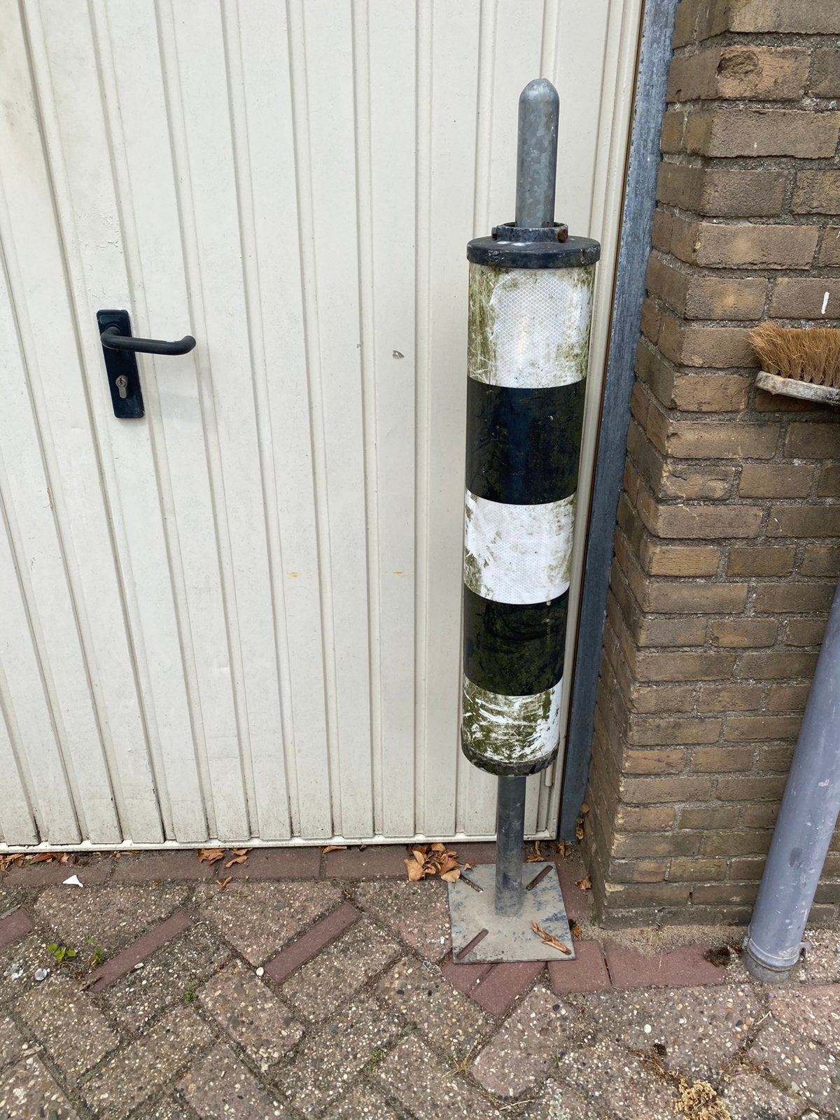 Afzetpaal, Tuin en Terras, Ophalen of Verzenden, Gebruikt, Minder dan 180 cm, Palen
