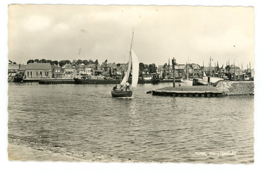 Urk, Verzenden, 1940 tot 1960, Gelopen, Flevoland