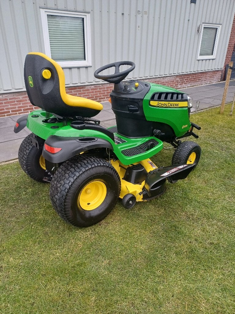 John Deere D155 24pk 2 cyl B&S, 122cm Mulch, 2017 / 100 uur!, Tuin en Terras, Zitmaaiers, John Deere, Zo goed als nieuw, John deere