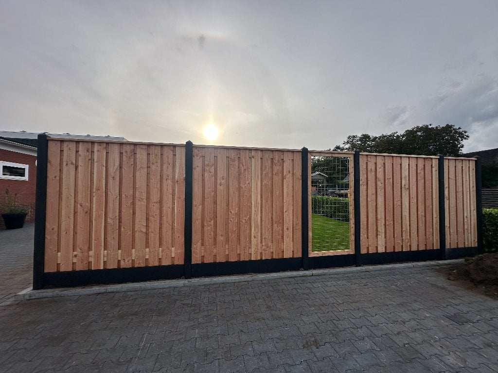 Hout-beton schuttingen, Gratis offerte!, Tuin en Terras, Schuttingen, Ophalen, 1 tot 2 meter, Niet van toepassing, Minder dan 3 meter