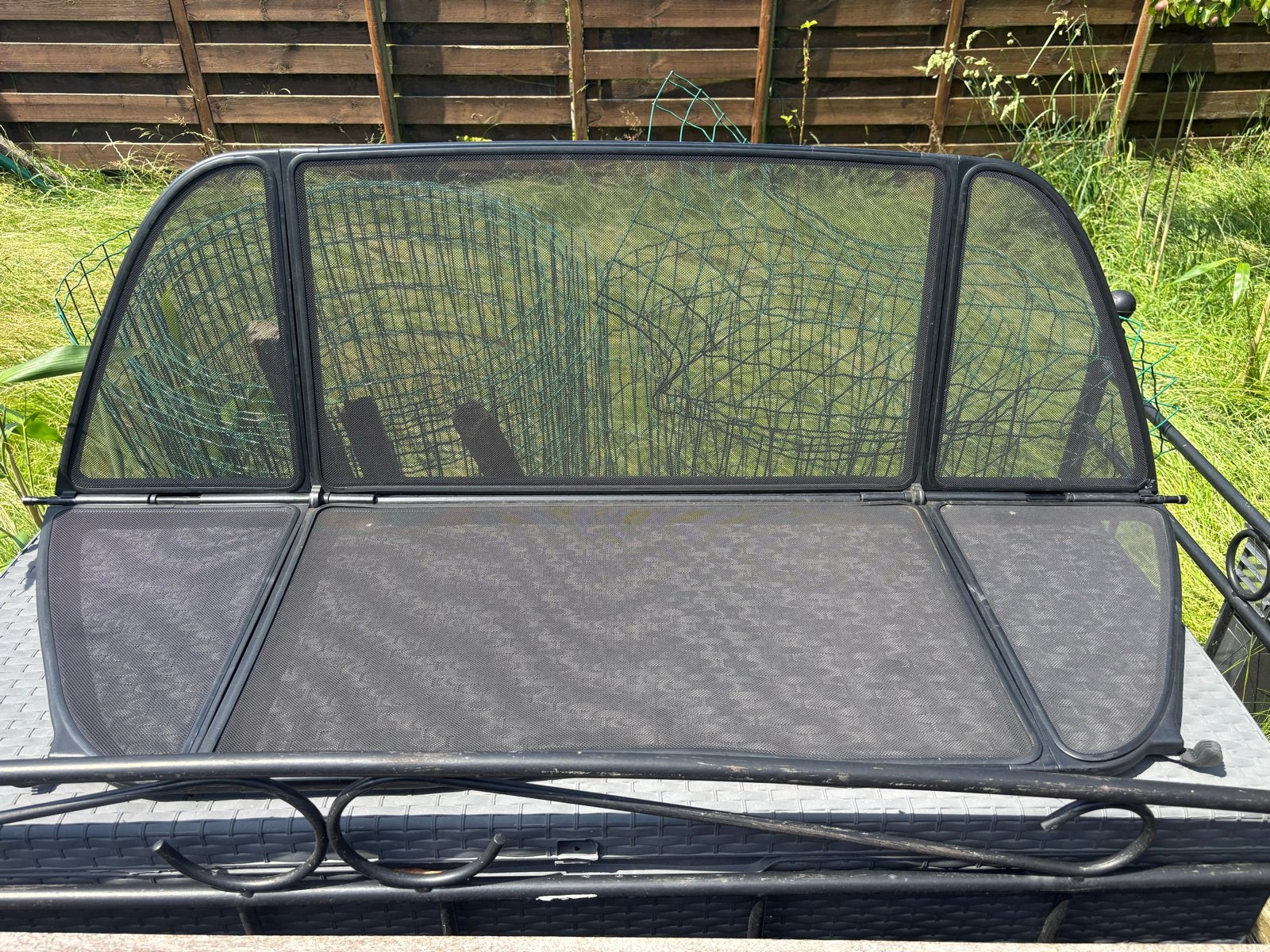 Origineel BMW windscherm met etui voor E46 cabriolet, Ophalen of Verzenden, Gebruikt, BMW
