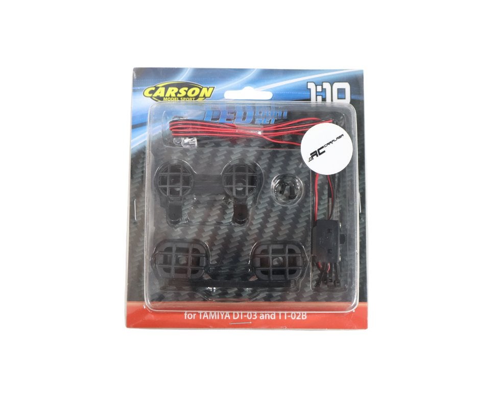 Carson 906235 LED Licht-set voor Tamiya DT03/TT02B, Verzenden, Nieuw, Overige schalen, Onderdeel