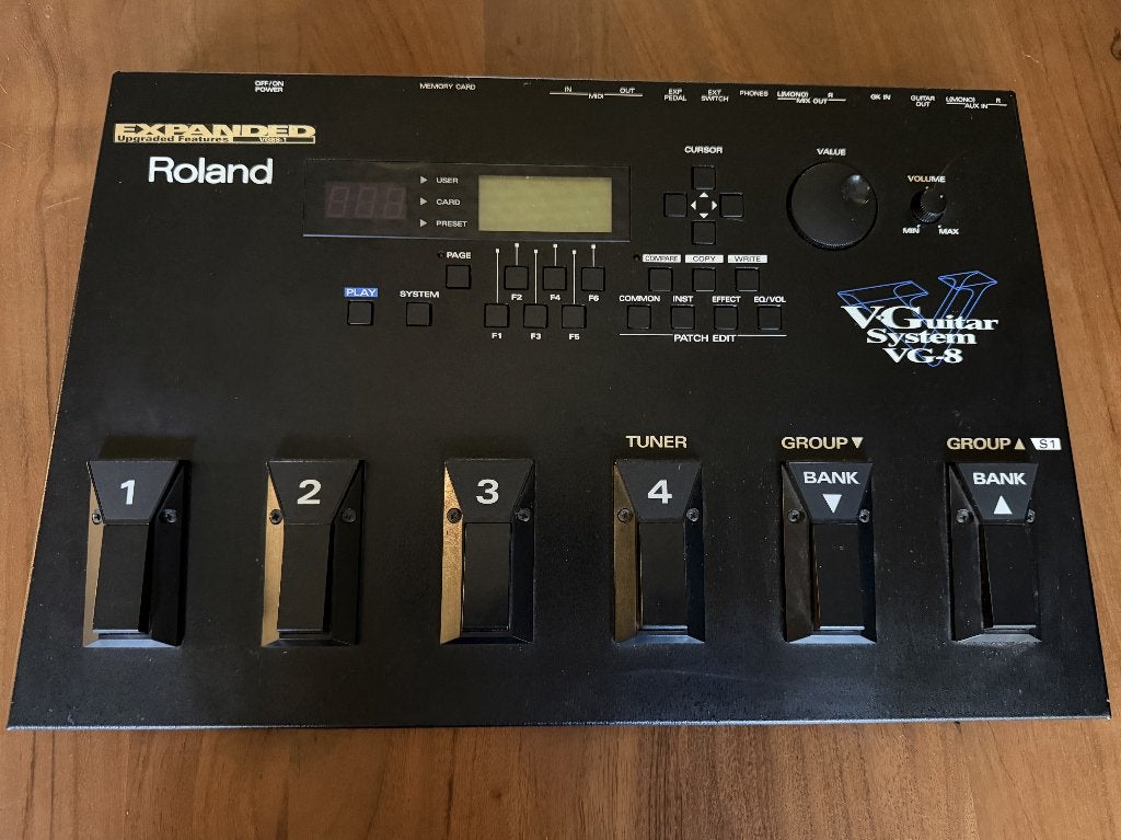 Roland VG8S1 Expanded, Muziek en Instrumenten, Effecten, Zo goed als nieuw, Multi-effect, Ophalen of Verzenden