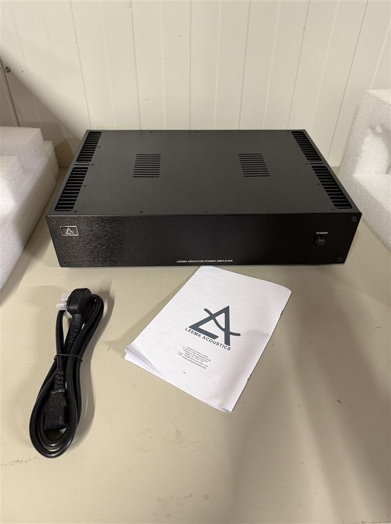 Leema Acoustics Graviton Power Amplifier, Ophalen of Verzenden, Nieuw, 120 watt of meer, Overige merken