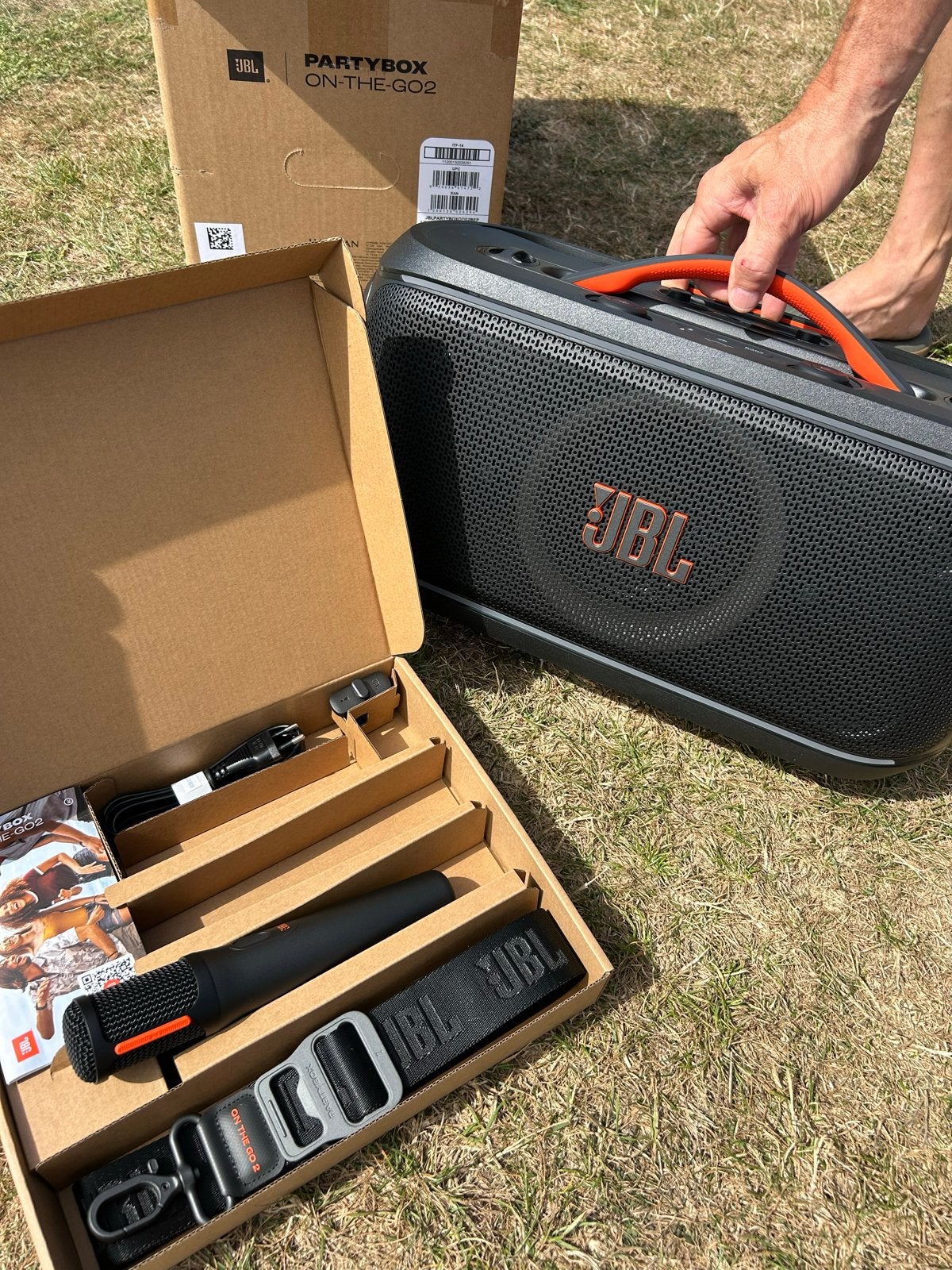 JBL Partybox On-The-Go 2 - Draagbare Party Speaker, 150 watt of meer, JBL, Party speaker, Nieuw