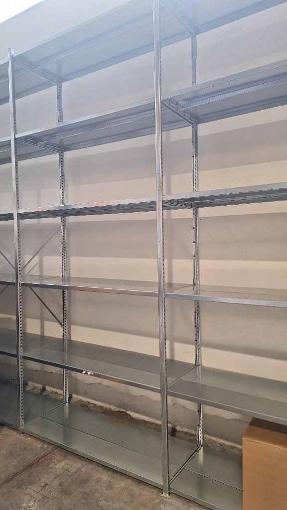 Legbordstelling verzinkt 300 x 390 x 50 cm (hxbxd), Ophalen, Zo goed als nieuw
