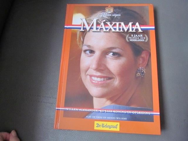 Alexander 40 jaar koning in opleiding en maxima 5 jaar prin, Verzamelen, Ophalen of Verzenden, Nieuw, Nederland, Tijdschrift of Boek