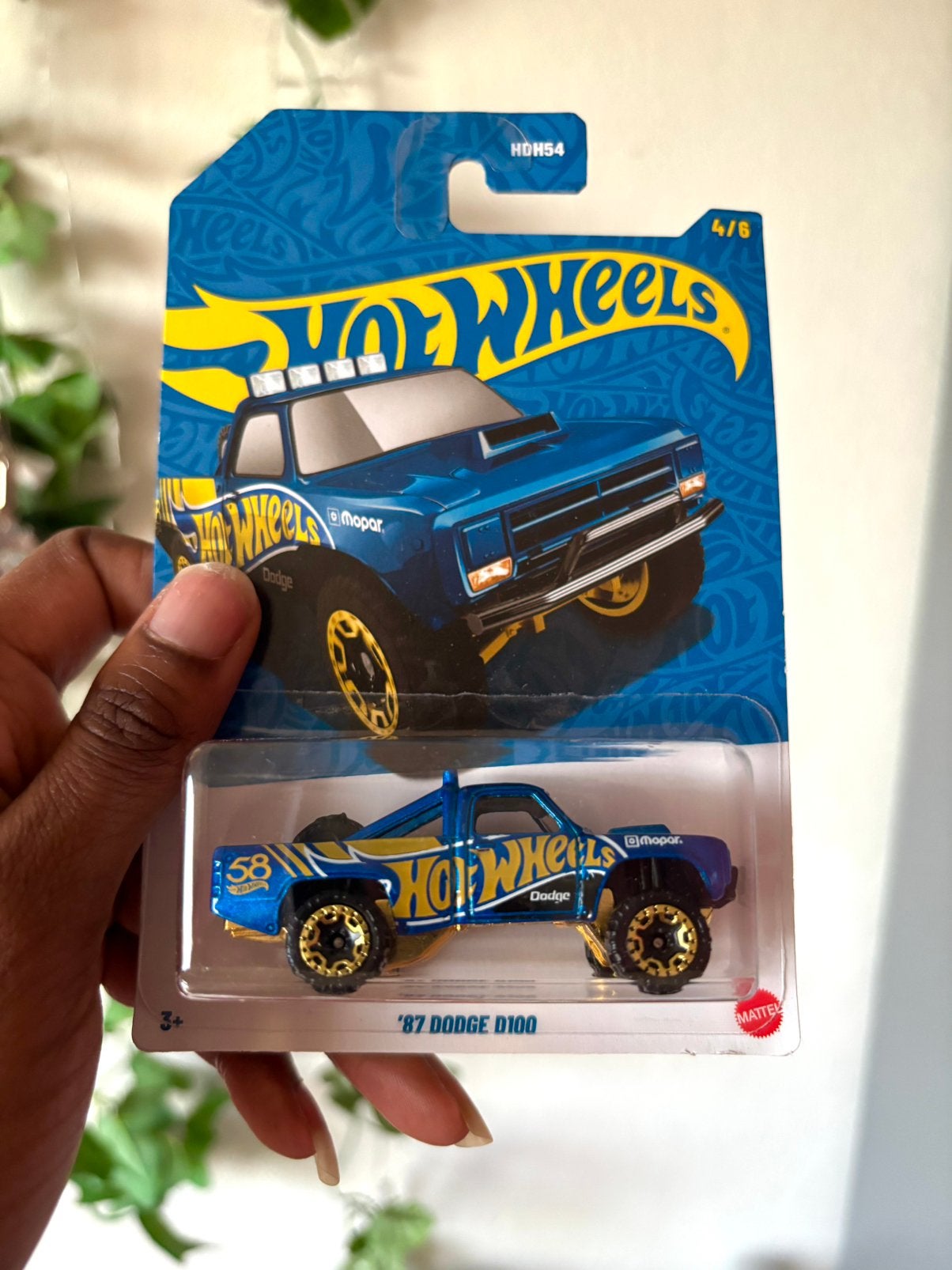 Hot Wheels ‘87 Dodge D100a, Verzenden, Nieuw
