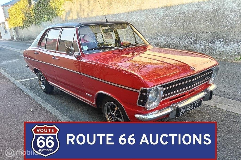 Opel Olympia A 1100 SR | 1968 | Route 66 Auctions, Overige carrosserieën, Zwart, Bedrijf, Opel