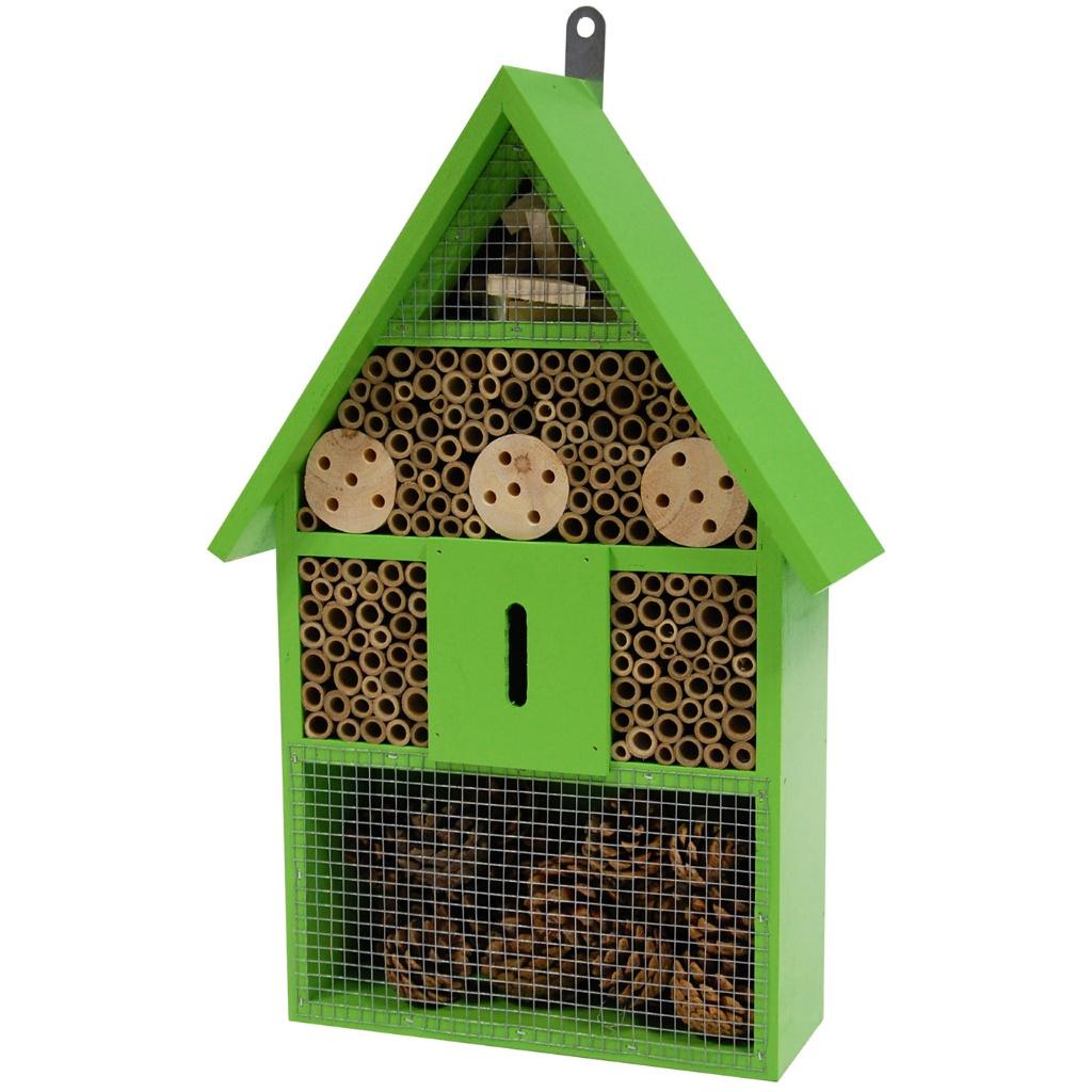 Houten Insect Hotel Lichtgroen, Ophalen of Verzenden, Nieuw, Kippenhok of Kippenren