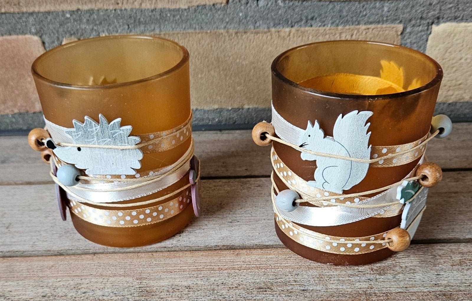 Waxinelichtje, Ophalen of Verzenden, Zo goed als nieuw, Glas