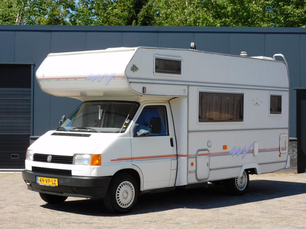 Volkswagen 2.4 ZEER NETTE CAMPER! STERKE 5CIL MOTOR! ECHTE K, Fens Occasion Center Dongen, Koelkast, Volkswagen, Fietsendrager
