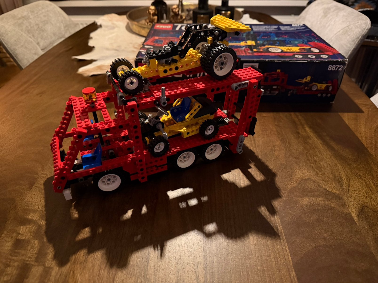 Lego technic 8872 compleet met doos boekjes zeer netjes, Lego, Ophalen of Verzenden, Zo goed als nieuw, Technic