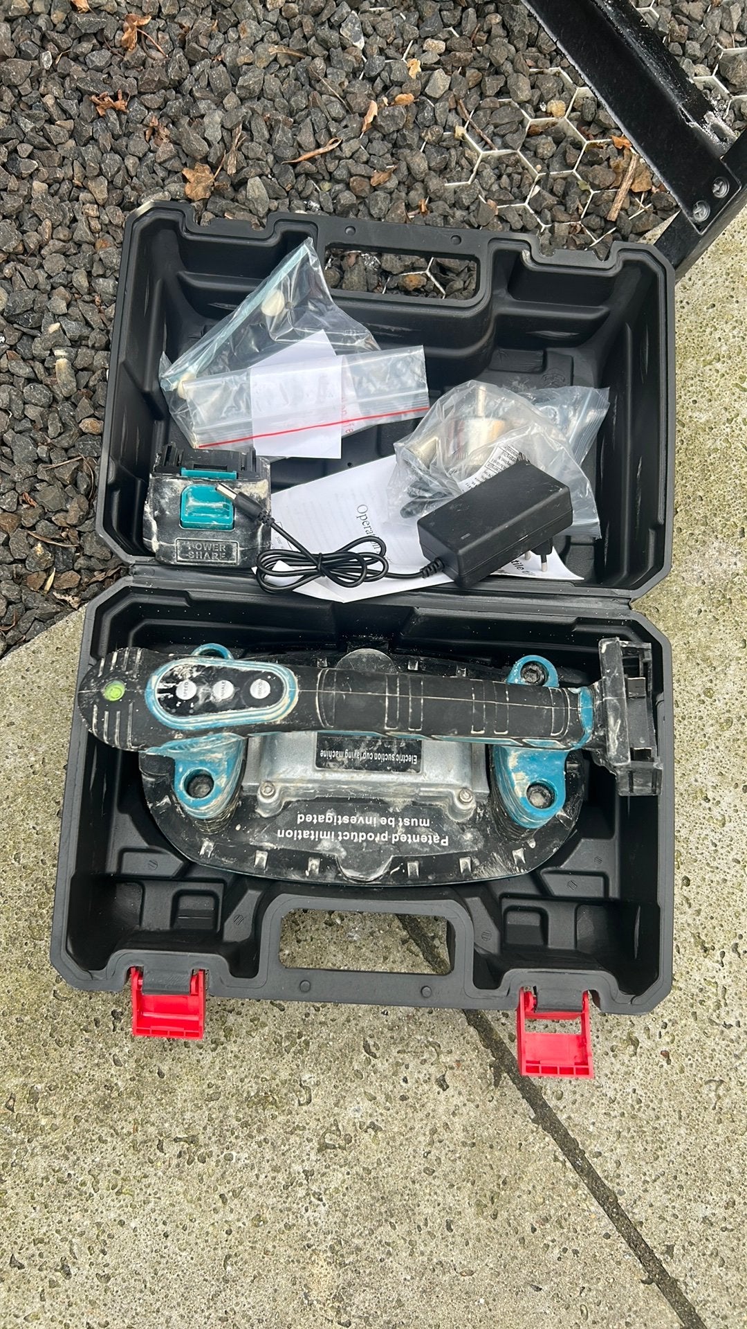 Zuignap, Ophalen, Zo goed als nieuw, Minder dan 700 watt, Haakse handslijpmachine