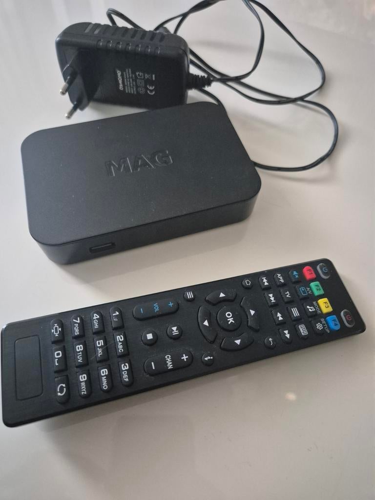 MAG IPTV Box Set 322 - Zo goed als nieuw, Ophalen, Zo goed als nieuw, HDMI, Zonder harde schijf
