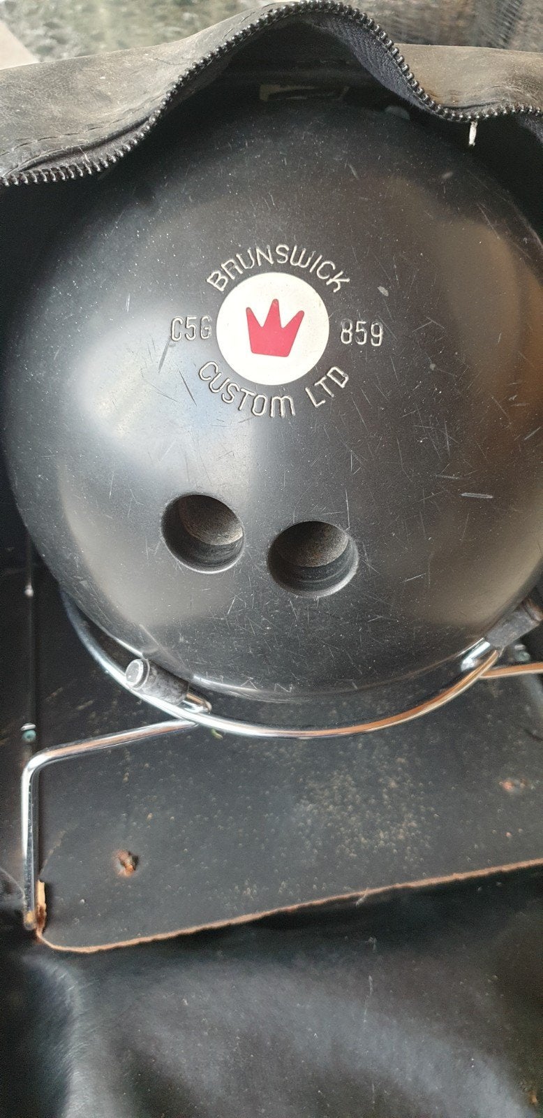 Oude Brunswick Custom LTD Bowlingbal - Gebruikt, Ophalen, Gebruikt, Bal