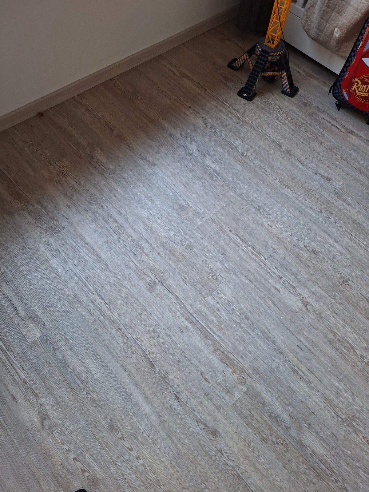Laminaat met kurk onderlaag +/- 50 m2, Ophalen, Gebruikt, 50 tot 150 cm, 10 m² of meer