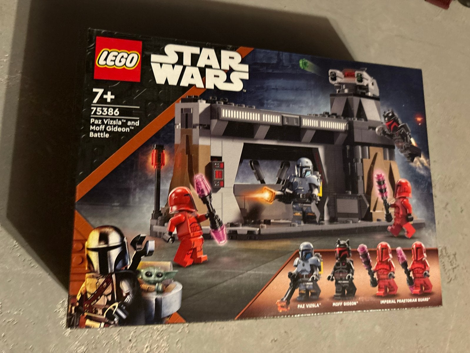 LEGO Star Wars 75386 Paz Vizsla & Moff Gideon Battle