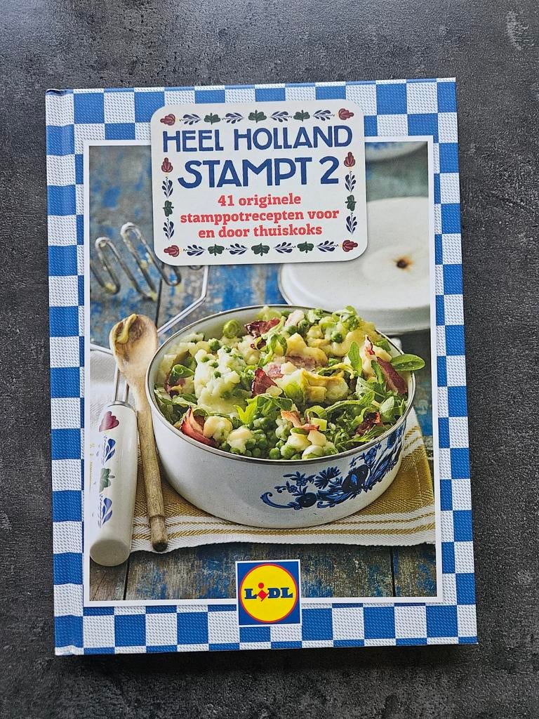 HeeL Holland Stampt 2 & 3 - Lidl Kookboeken, Hoofdgerechten, Lidl, Ophalen of Verzenden, Zo goed als nieuw