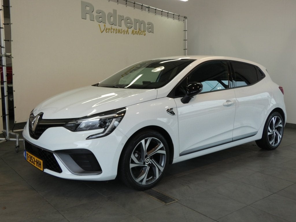 Renault Clio TCe 90 RS Line 360 camera, als nieuw!, Voorwielaandrijving, Stof, Gebruikt, Origineel Nederlands