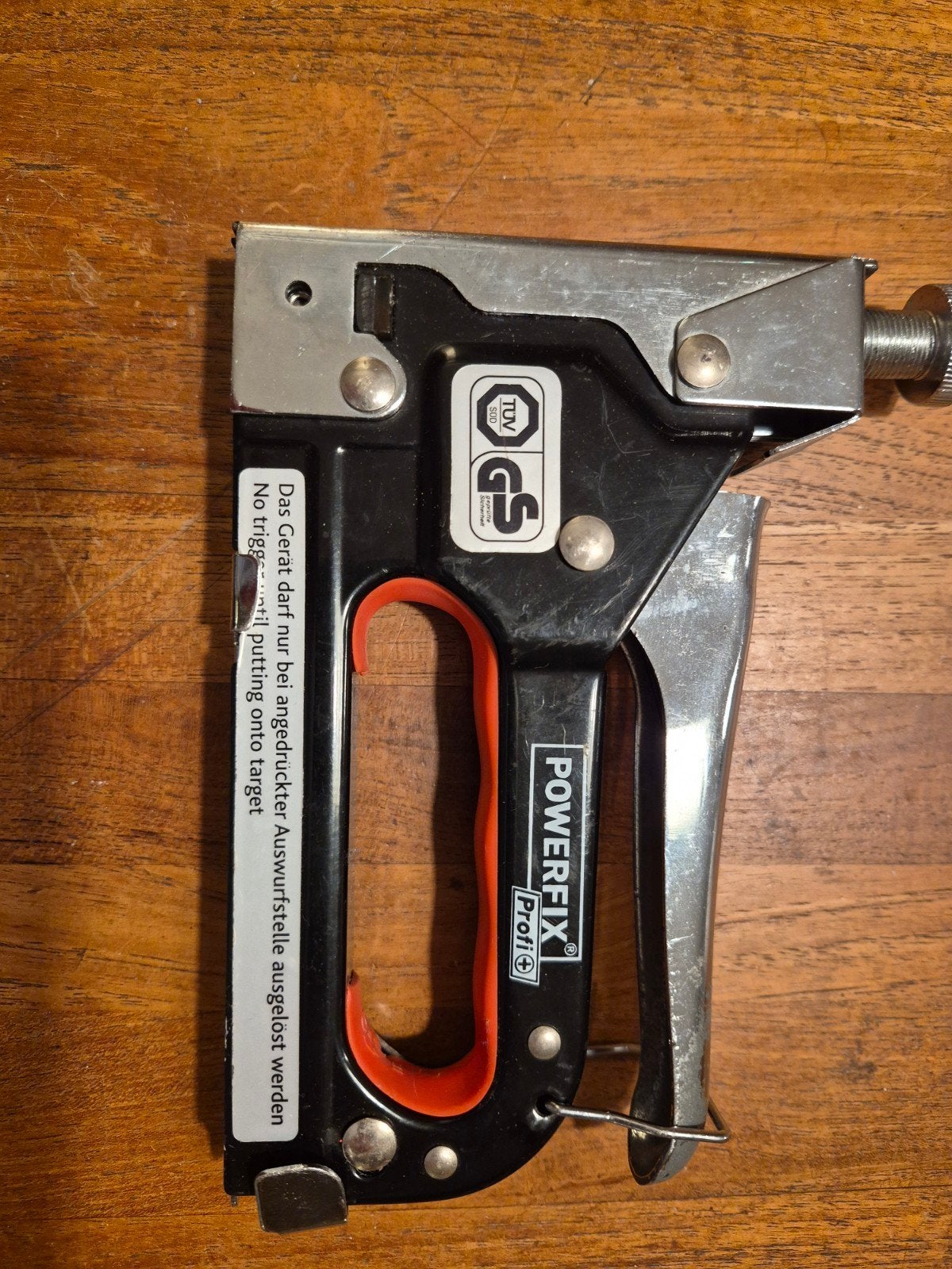 Powerfix Profi+ Tacker met Rapid nietjes (5000 stuks), Ophalen of Verzenden, Gebruikt, Tacker/nietmachine, Overige merken