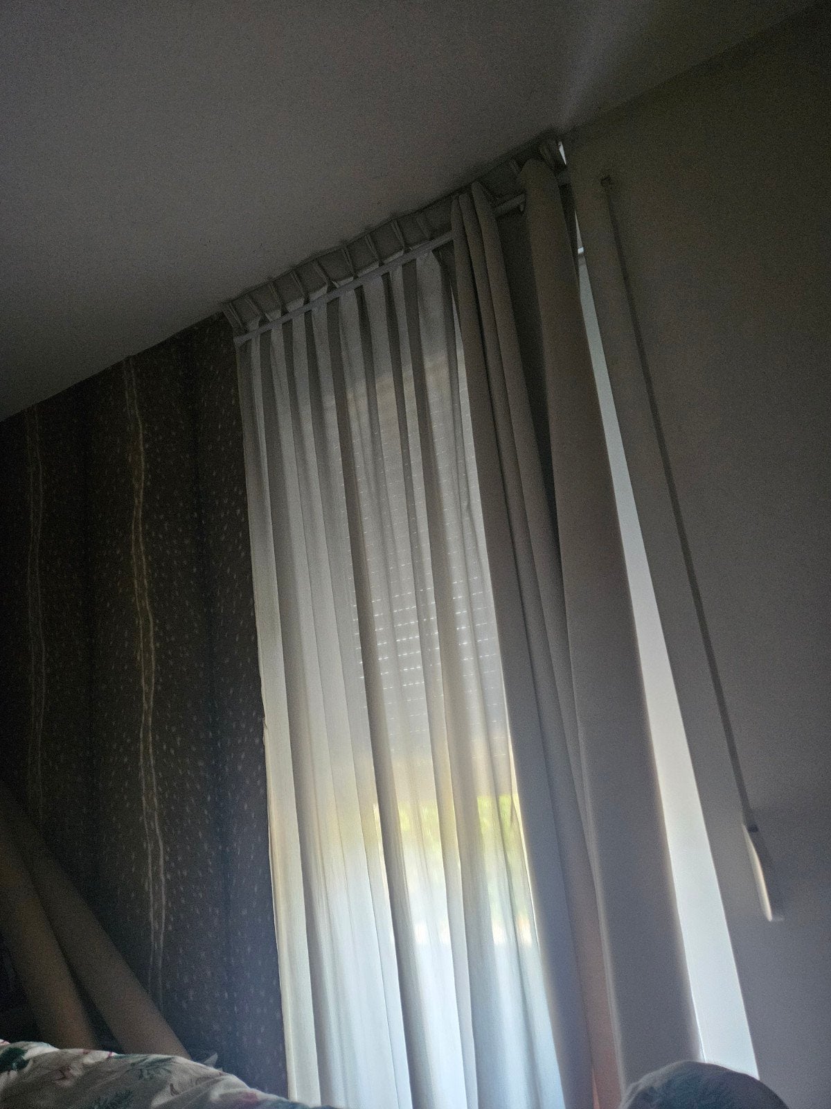 Lichtdoorlatende vitrage en overgordijnen, Vitrage, Gebruikt, Overige merken, Lichtdoorlatend