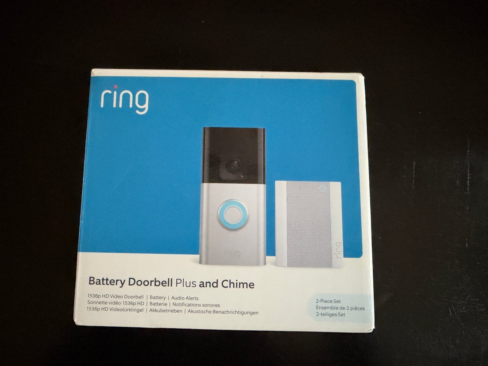 Ring battery batterij deurbel plus (zonder chime), Huis en Inrichting, Ophalen of Verzenden, Ingebouwde camera, Zo goed als nieuw