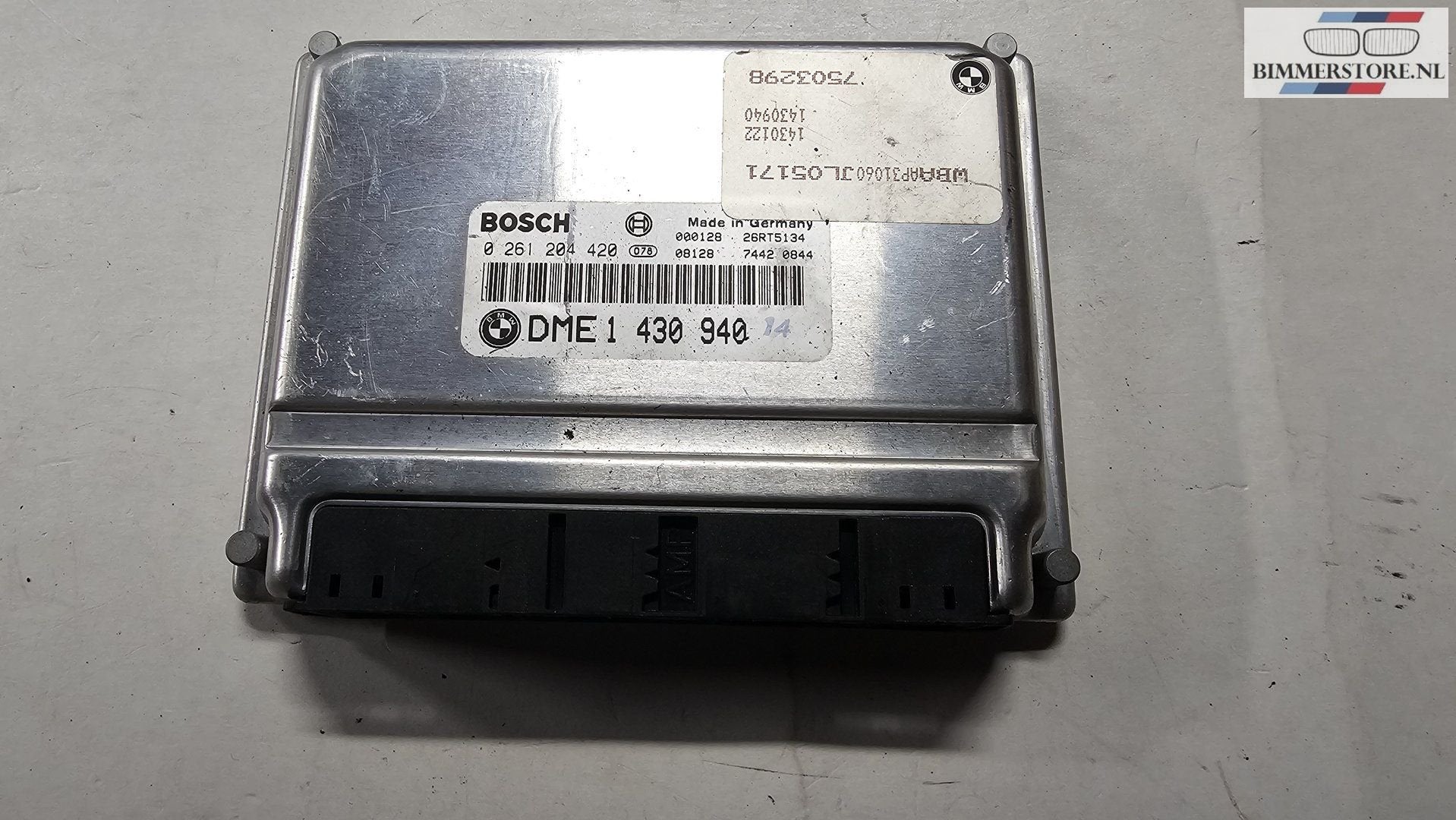 Motorcomputer ECU BMW 3 Serie E46 M43 12141430940 1430940 02, Gebruikt, -, Ophalen of Verzenden, -