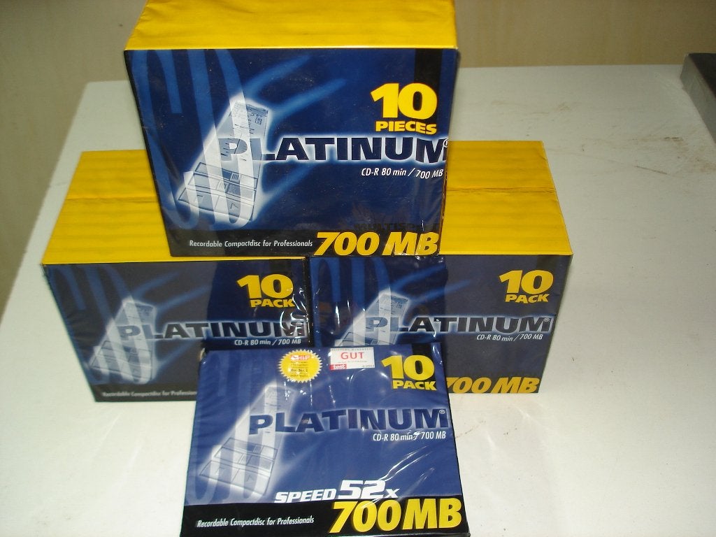cd recordable, Ophalen, Nieuw, Cd, Platinum