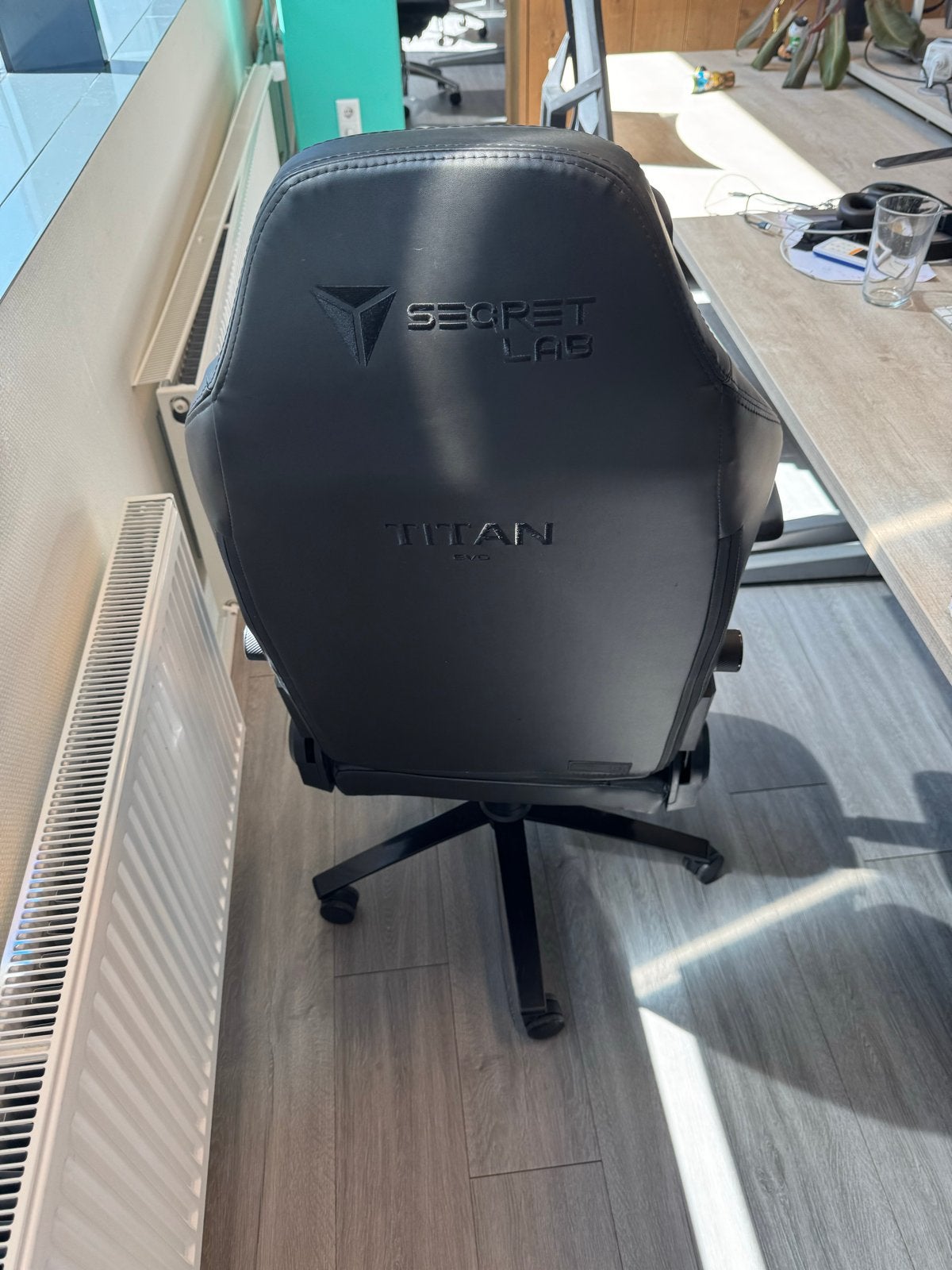 Secretlab TITAN Evo Gaming Bureaustoel - Zwart, Ophalen, Zwart, Zo goed als nieuw, Bureaustoel