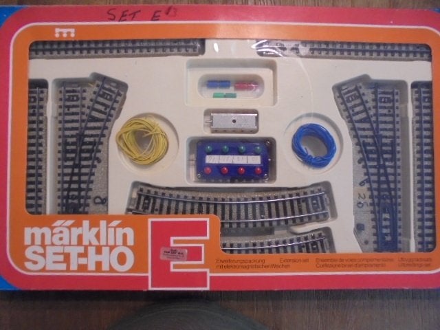 Marklin H0 5191 M Rails set E, Wisselstroom, Gebruikt, Rails, Ophalen of Verzenden