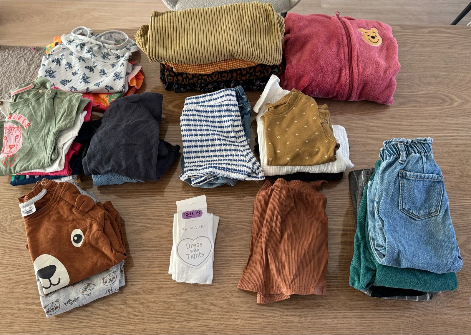 kledingpakket voor meisjes maat 86/92, diverse items, Ophalen of Verzenden, Gebruikt, Maat 92