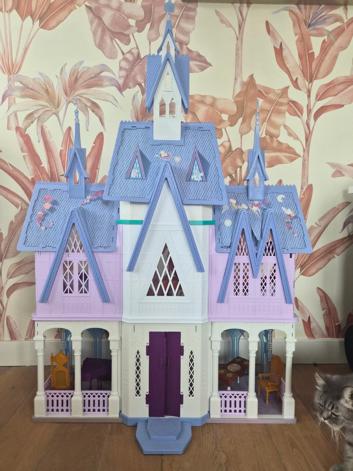 Disney Frozen Elsa poppenhuis, Kinderen en Baby's, Speelgoed | Poppenhuizen, Ophalen, Poppenhuis