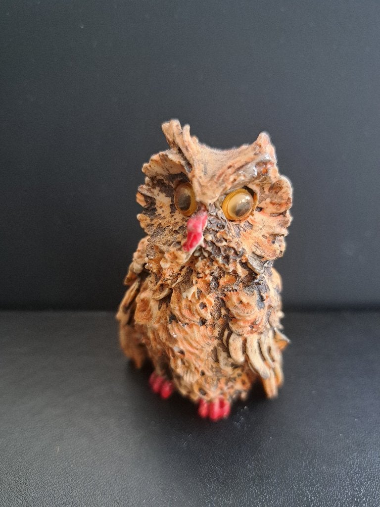 Decoratieve Uil Figuur - Gedetailleerd en Uniek, Ophalen of Verzenden, Zo goed als nieuw, Dier