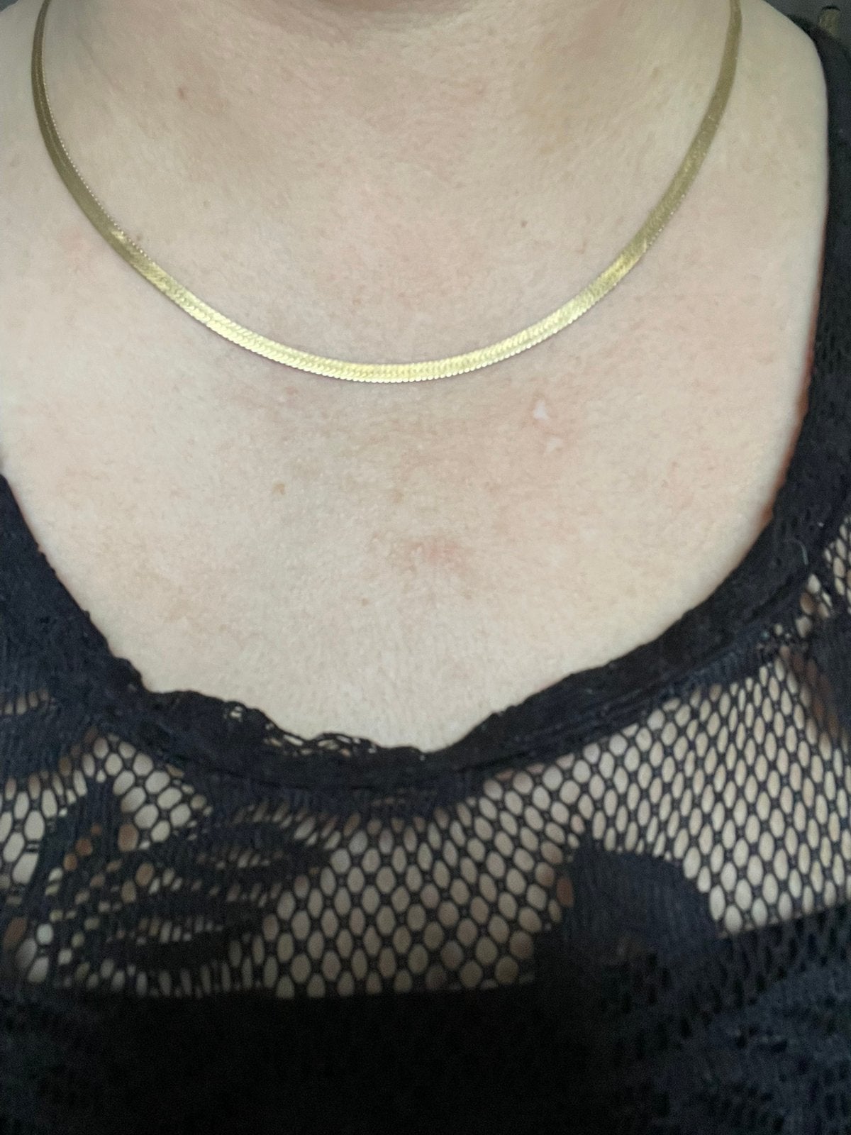 14 karaat geelgouden vintageketting 9,42 gram lengte 50,5 cm, Ophalen of Verzenden, Zo goed als nieuw, Nvt, Nvt