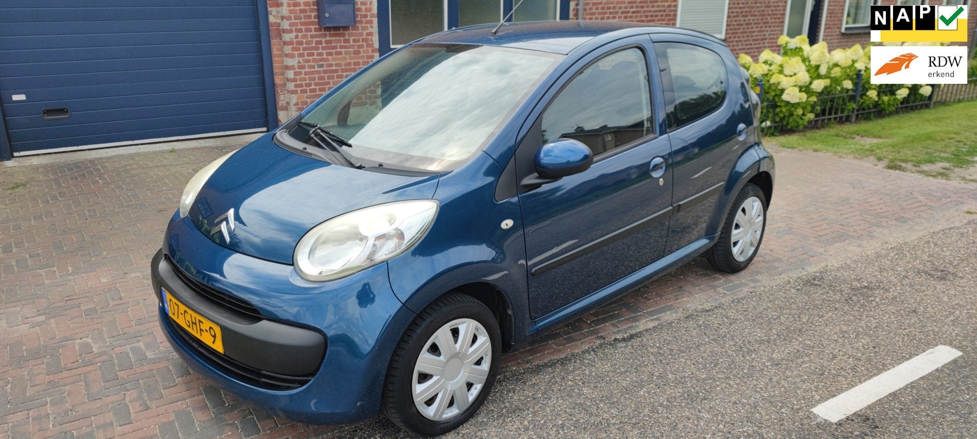 Citroen C1 1.0-12V Ambiance apk t/m 17-05-2027, Voorwielaandrijving, Gebruikt, C1, 68 pk