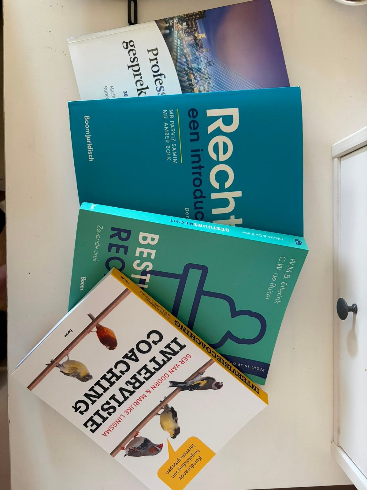 Boeken 1e schooljaar studie: SJD, Ophalen, Zo goed als nieuw, Overige niveaus