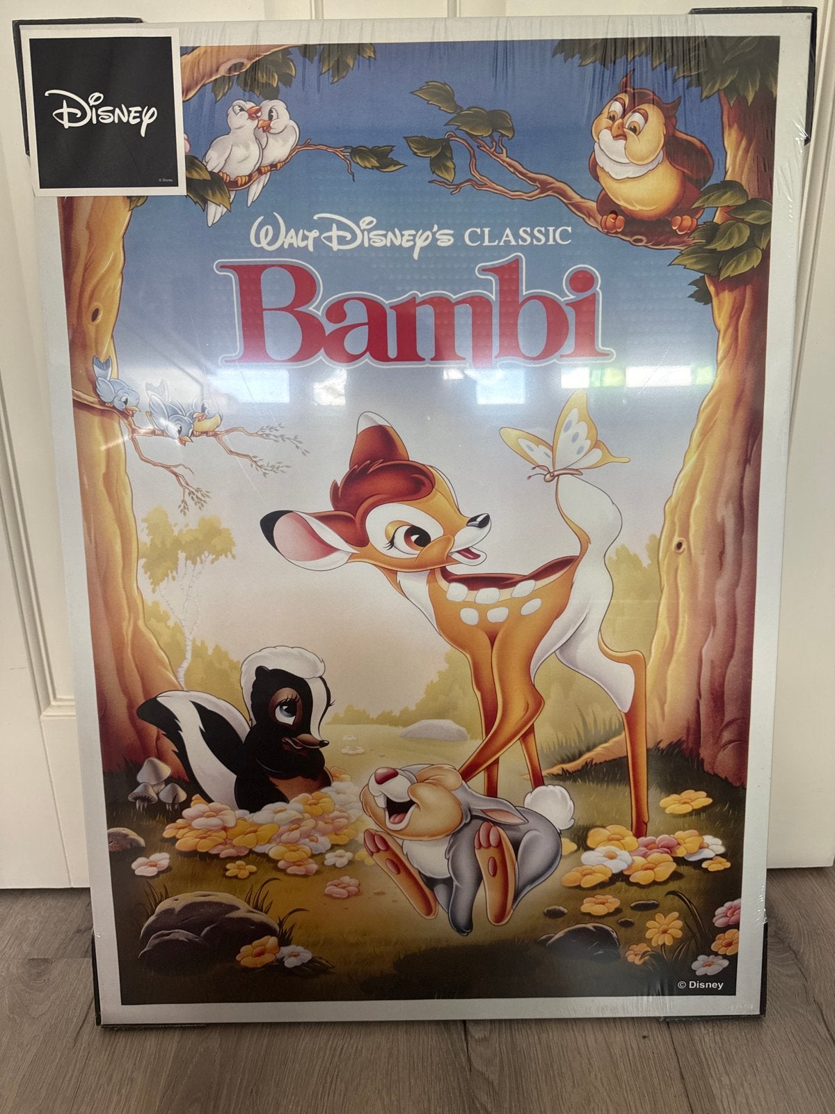 Disney Bambi Canvas Schilderij - Nieuw & Geseald 70x50 cm, 50 – 75, Nieuw, Ophalen of Verzenden, Schilderij