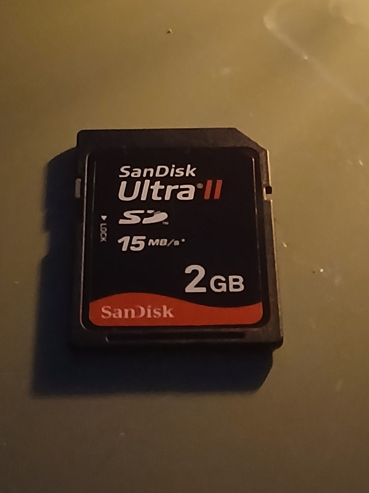 SanDisk Ultra II SD Kaart 2GB - Betrouwbare Opslag, Audio, Tv en Foto, SD, Gebruikt, Verzenden, SanDisk