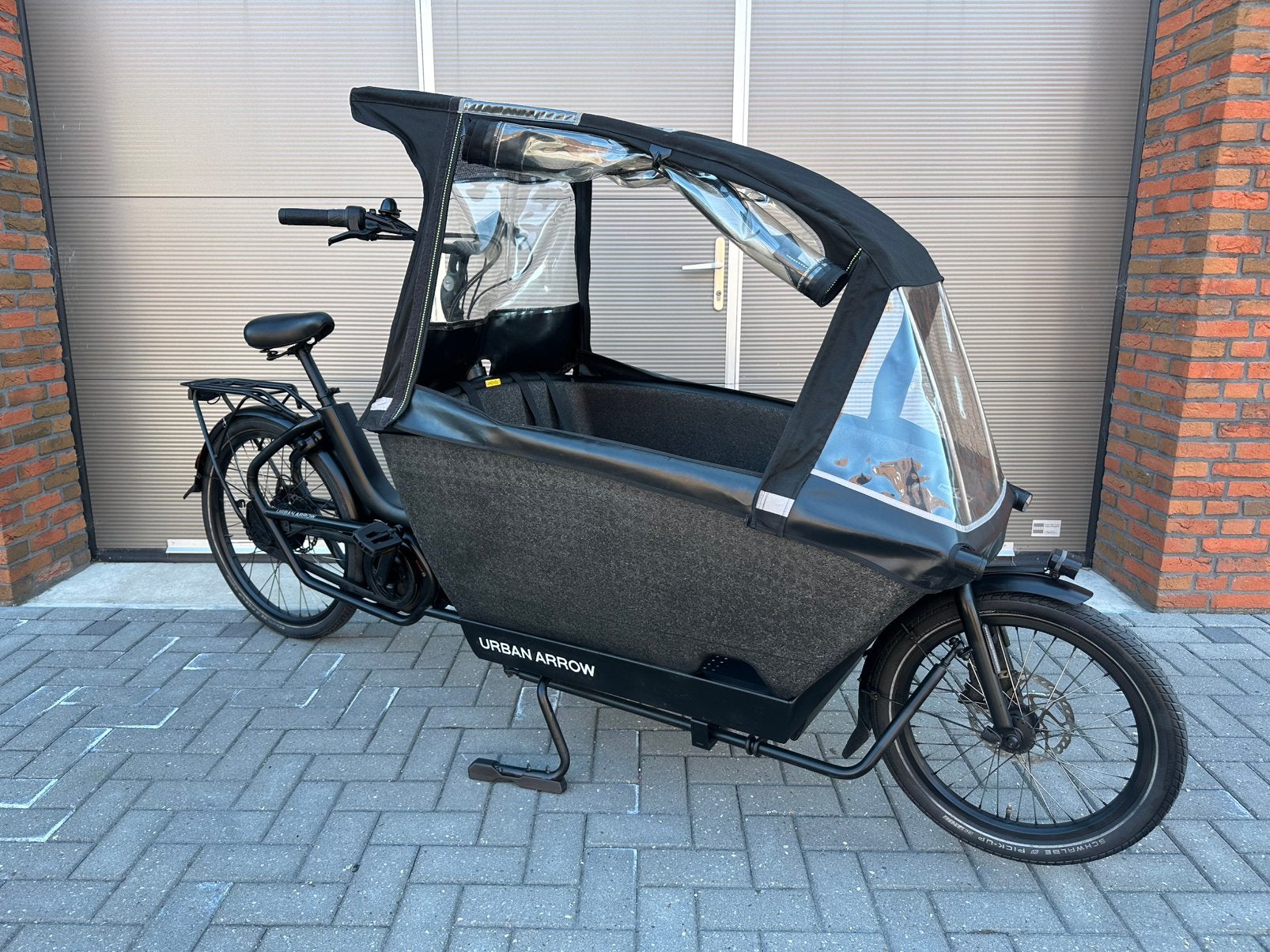Urban Arrow Family - Garantie & huif, Fietsen en Brommers, Fietsen | Bakfietsen, Overige merken, Gebruikt, Urban arrow Amsterdam